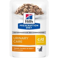 Hill's Prescription Diet c/d Multicare Urinary Care Geflügel 12x85 g von Hills