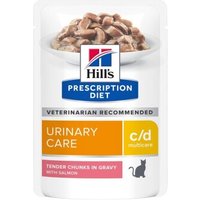 Hill's Prescription Diet c/d Multicare Urinary Care Lachs 48x85 g von Hills