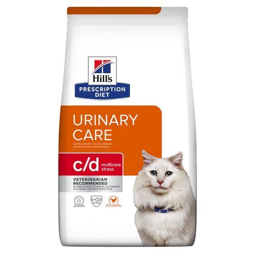 Hill's Prescription Diet c/d Urinary Stress Katzenfutter - Huhn - 8 kg von Hills