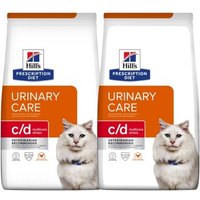 Hill's Prescription Diet c/d Urinary Stress Urinary Care Huhn 2x8 kg von Hills