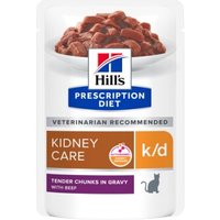 Hill's Prescription Diet k/d Rind 24x85 g von Hills