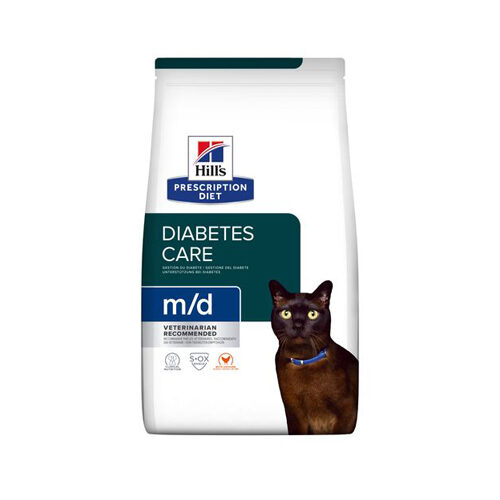 Hill's Prescription Diet m/d Diabetes Care - Kattenvoer - Huhn - 3 kg von Hills