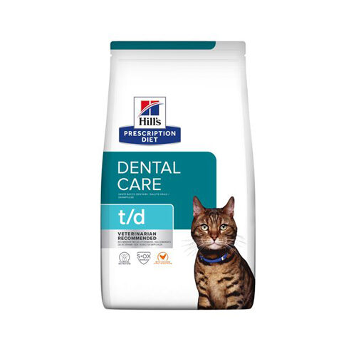 Hill's Prescription Diet t/d - Feline - 2 x 3 kg von Hills