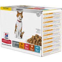 Hill's SCIENCE PLAN Sterilised Cat Adult Multipack 24x85 g von Hills