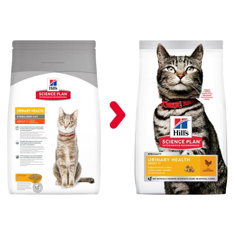 Hill's Science Plan Adult Urinary Health Sterilised Katzenfutter - 1,5 kg von Hills