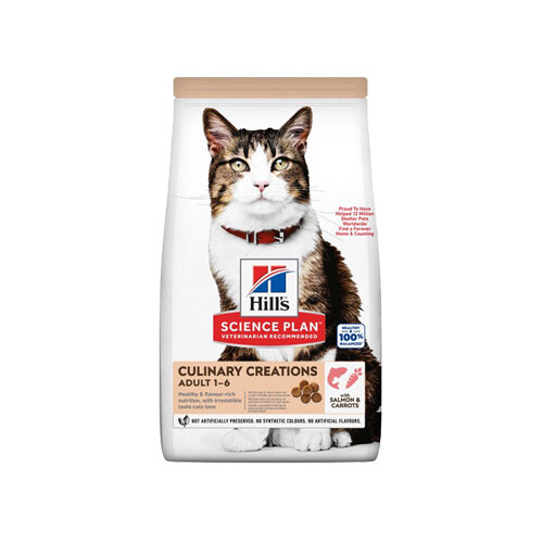 Hill's Science Plan - Feline Culinary Creations - Lachs & Karotte - 10 kg von Hills