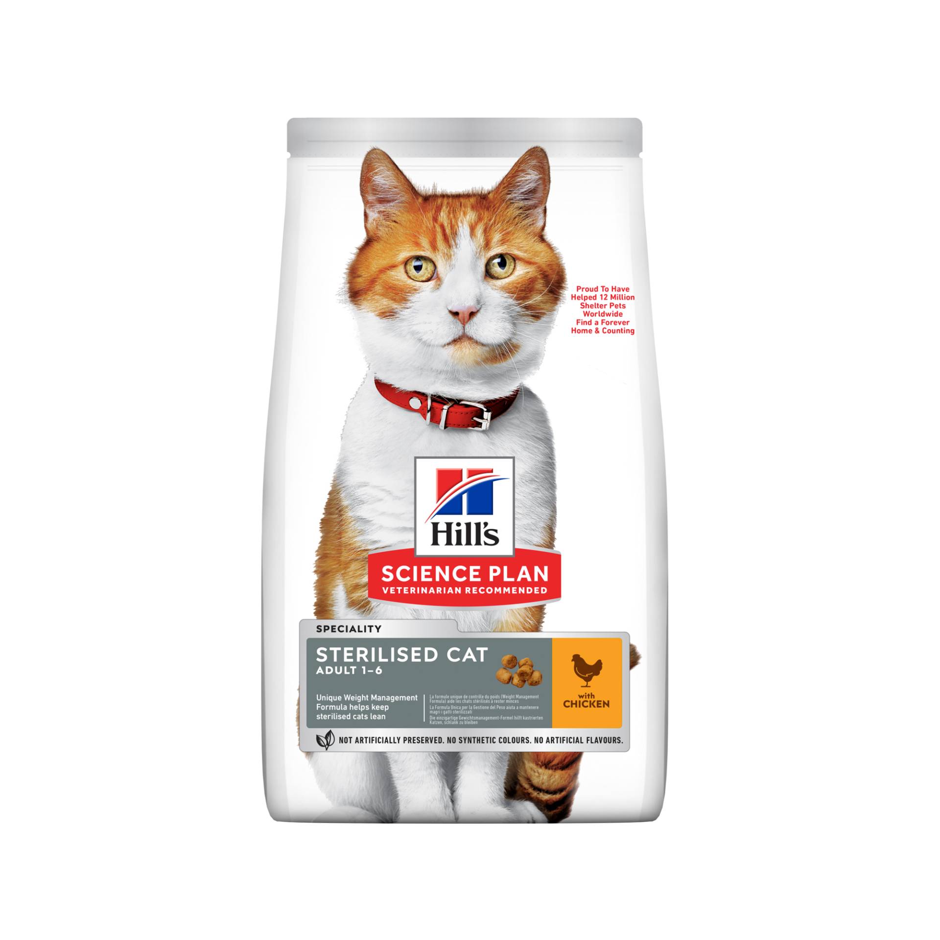 Hill's Science Plan - Feline Young Adult - Sterilised - Huhn - 7 kg von Hills