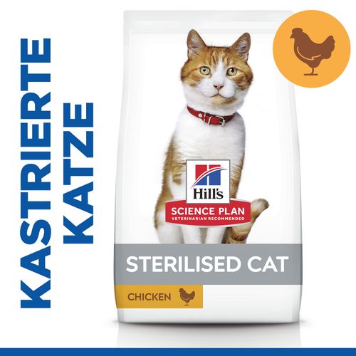 Hill's Science Plan - Feline Young Adult - Sterilised - Huhn - 7 kg von Hills