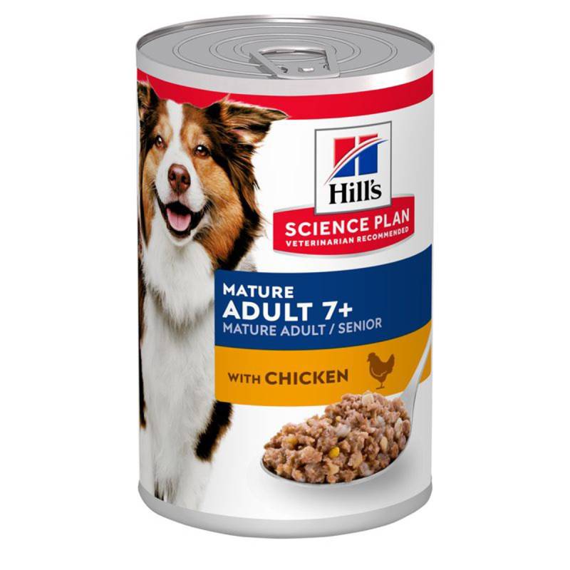 Hill's Science Plan Hund Mature Adult 7+ Huhn 12x370g von Hill's Science Plan