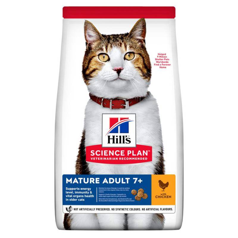 Hill's Science Plan Katze Mature Adult 7+ Huhn 10kg von Hill's Science Plan