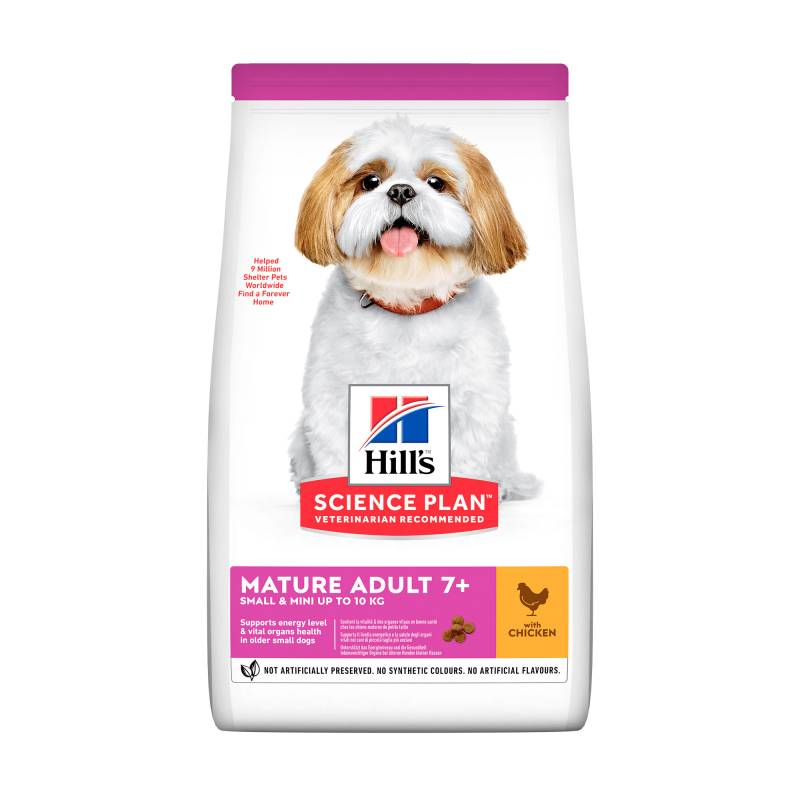 Hill's Science Plan Mature/Adult Small & Mini Hundefutter - Huhn - 3 kg von Hills