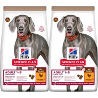 Hill's Science Plan No Grain Adult Large Breed mit Huhn ohne Getreide 2x14 kg von Hills