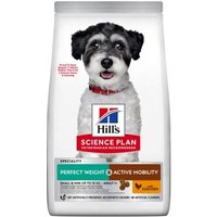 Hill's Science Plan Perfect Weight + Active Mobility Adult Small & Mini mit Huhn 6 kg von Hills