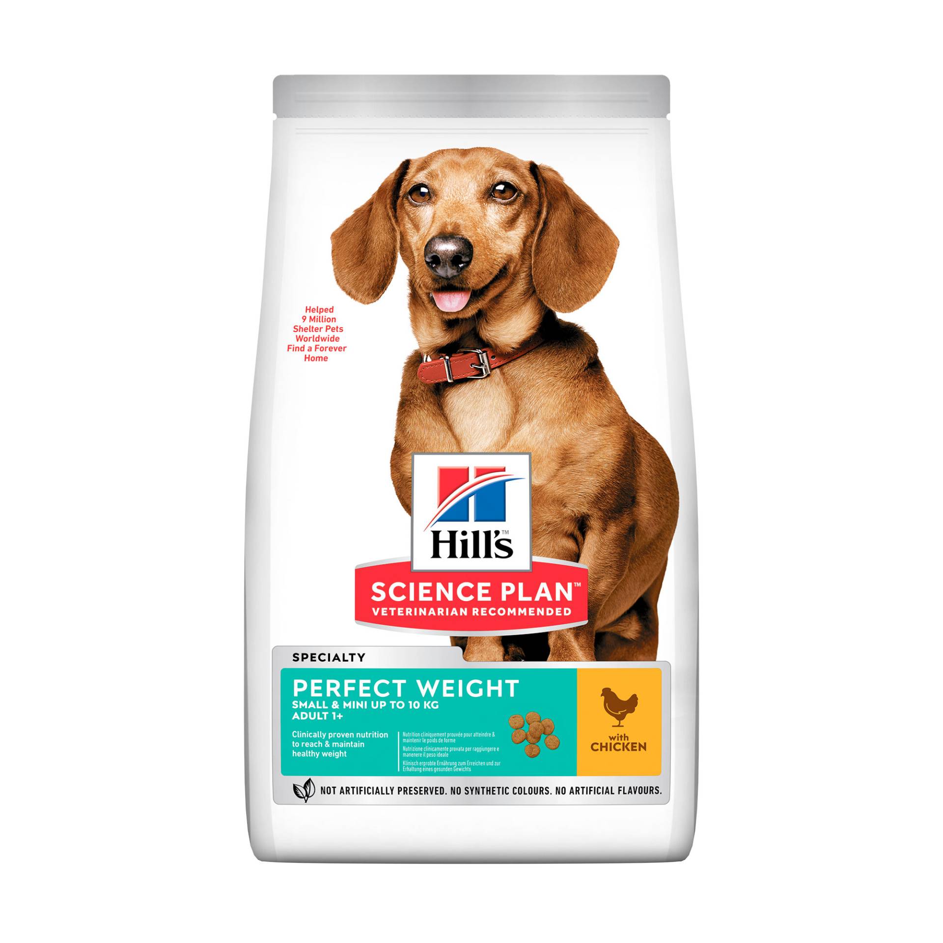 Hill's Science Plan Perfect Weight Adult Medium Hundefutter - 12 kg von Hills