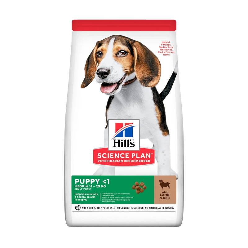 Hill's Science Plan - Puppy - Medium - Lamb & Rice 14 kg von Hills