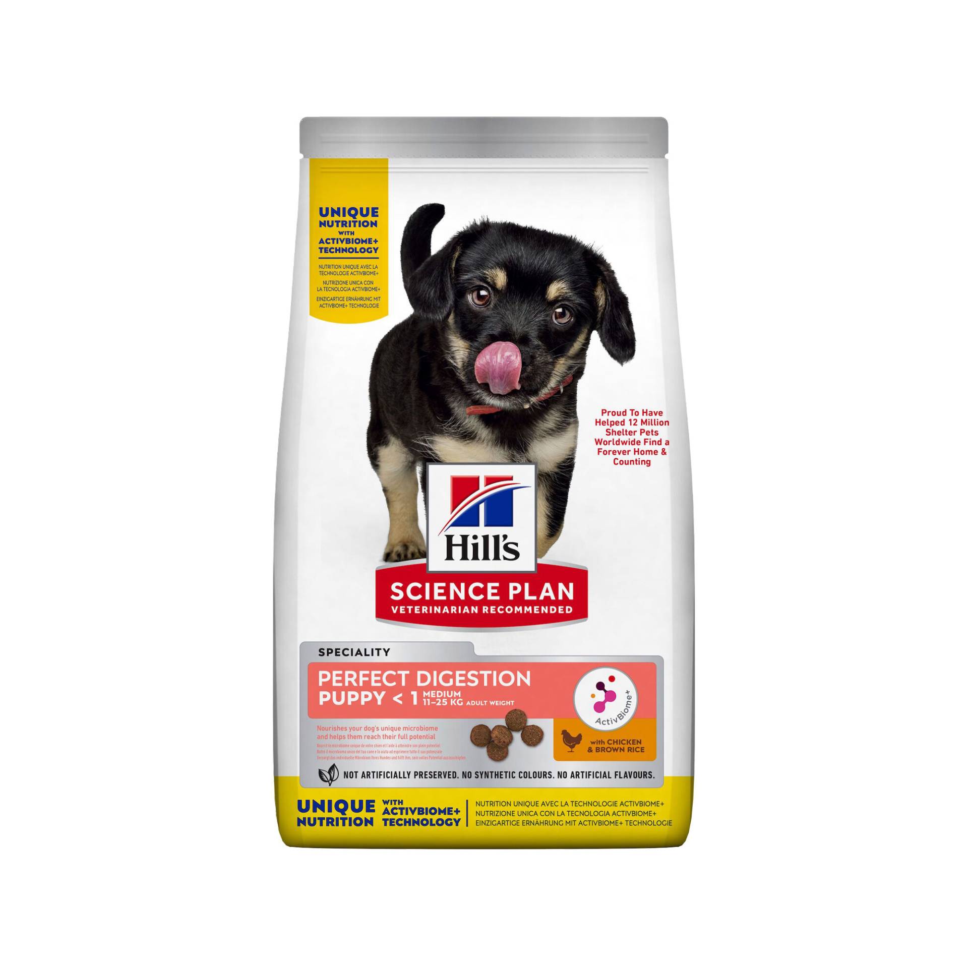 Hill's Science Plan Puppy Perfect Digestion Medium Hundefutter - 14 kg von Hills