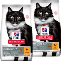 Hill's Science Plan Sterilised Mature Adult 7+ mit Huhn 2x3 kg von Hills