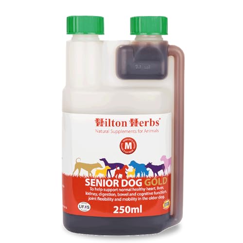 Hilton Herbs Gold 250 ml Flacon Complément Alimentaire Chien Âgé von Hilton Herbs