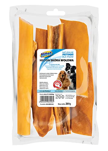 Hilton Beef Skin 200 g - Leckerbissen für Hund von Hilton