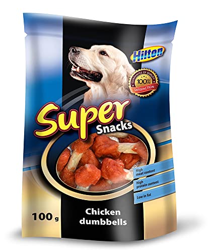 Hilton Chicken Hanteln 100 g für Hund von Hilton