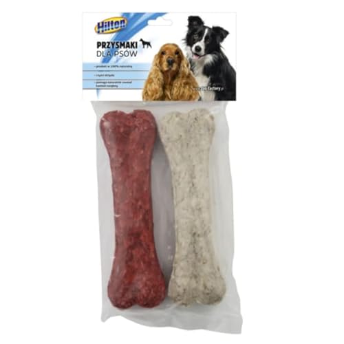 Hilton Munchy Bone 11 cm für Hund (2 Stück) von Hilton