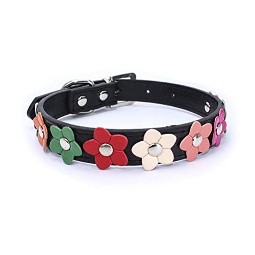 Hundehalsband, bunt, Blume, niedlich, für Mädchen und Katzen, Größe XS, S, M, L von HimyBB