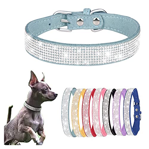 Hundehalsband für große Hunde, Strass-Hundehalsband, glitzernd, niedlich, glitzernd, Schmuck, Katzenhalsband für XS, S, M, L, Prinzessin, Haustiere, Welpen, Kätzchen von HimyBB