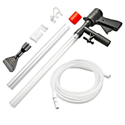 Hintyne Aquariumreiniger Pneumatischer Aquariumreiniger Mehrzweck Aquarium Siphon Professionelles Aquarium Vakuum Aquarium Reinigungswerkzeug Für Den Kieswasseraustausch von Hintyne