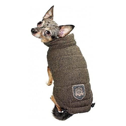 Hip Doggie HD-5HRBV Herringbone Vest Hundemantel, XS von Hip Doggie