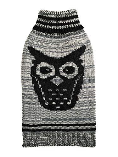 Hip Doggie HD-7HTOW-L Growl Owl Sweater L Hundepullover von Hip Doggie