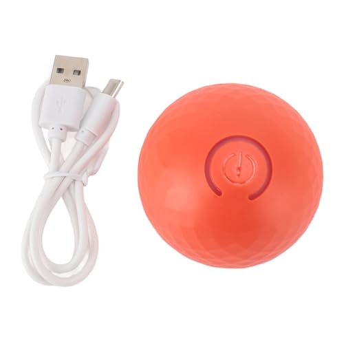 Hiraith Interaktive Hundespielzeug Bissbeständige Automatische Rollen -Peppy -Haustierkugel mit Multi -Color -Flash IP54 Wasserdicht von Hiraith