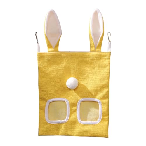 Hitburu Kaninchen Heu Futterautomat | Futterspender Tasche Mit 2 Öffnungen,Kratzfest Nagefest Vorratsbehälter Futterautomat Käfigzubehör Für Kleintiere Hitburu Kaninchen Heu Futterautomat | Futterspender Tasche Mit 2 Öffnungen,Kratzfest Nagefest Vorratsbehälter Futterautomat Käfigzubehör Für Kleintiere von Hitburu