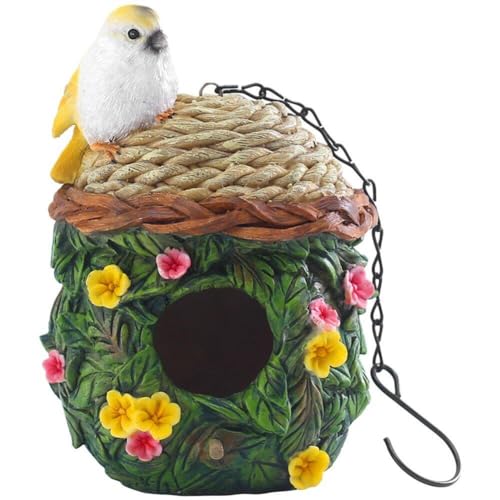 Vogelhaus Für Drinnen Und Draußen, Kleine Vogelhäuser, Geschenke Für Vogelliebhaber, Hängendes Vogelhaus Für Kolibri, Drossel, Schwalbe, Zaunkönig, Rotkehlchen von HiyyFloy