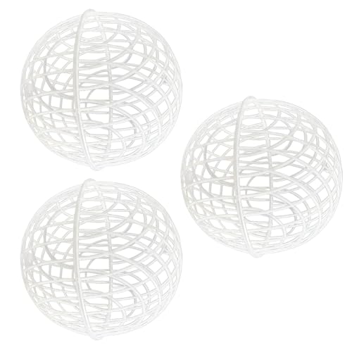 3 Stück Hühnerballkäfig Rolling Orb Cages Kugelgehege Geflügelgehege für Vögel Enten Hühner Kugelförmiges sicheres Laufnetz Outdoorfree Range Roaming Hundebisse & Pferdetrampeln Prävention von Hjatirace