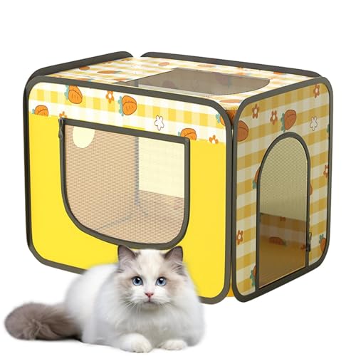 Foldable Pet Dryer Box, Breathable Pet Drying Chamber, Portable Dog Cat Drying Crate, Anti-Flying Hair Pet Kennel, Soft Pet Drying Box, Foldable Hair-Resistant Pet Drying Kennel for Pets von Hjatirace