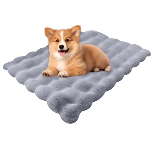 Hjatirace Cat Mat Bed, Kitten Bed Mat Dog Sleeping Mat, Dog Kennel Pad, Cat Warming Mat, Washable Anti Slip Dog Kennel Pad, Easy to Use, Portable for Indoor Cats Small Dogs Pet Supplies von Hjatirace