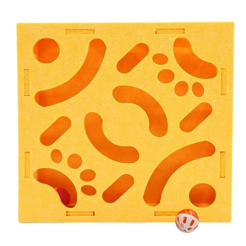 Hjatirace Katzenleckerli Puzzle | Katzenstimulationsspielzeug - Sensorisches Aktivitätspuzzle Denkspiel Zur Verhaltenstraining Spielbereich Alleine Zeit Apartment Schlafzimmer Wohnzimmer Hjatirace Katzenleckerli Puzzle | Katzenstimulationsspielzeug - Sensorisches Aktivitätspuzzle Denkspiel Zur Verhaltenstraining Spielbereich Alleine Zeit Apartment Schlafzimmer Wohnzimmer von Hjatirace