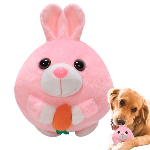 Hjatirace Moving Pet Plush Toy, Interactive Pet Plush Talking Moving Dog Toy, Versatile Speaking Plush Buddy, Sound Moving Dog Ball, Active Moving Pet Plush Toy, Easy To Use, Portable for Pets Kids von Hjatirace