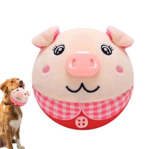 Hjatirace Moving Pet Plush Toy, Interactive Pet Plush Talking Moving Dog Toy, Versatile Speaking Plush Buddy, Sound Moving Dog Ball, Active Moving Pet Plush Toy, Easy To Use, Portable for Pets Kids von Hjatirace