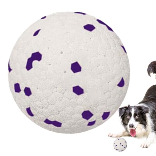 Hjatirace Novelty Dog Ball Toy, Novelty Dog Calming Ball Toy, Interactive PuppyToys, Enhanced Rubber Version Interactive Dog Ball, Reduces Boredom Dog Chew Toys, Easy to Use, Portable for Parks Dog von Hjatirace