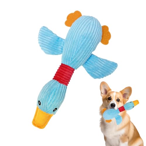 Hjatirace Squeaky Dog Toys, Squeaky Stuffed Dog Toy, Interactive Dog Toys, Teeth Cleaning Toy Pet Supplies, Funny Animal Teeth Cleaning Toy, Easy to Use, Portable for Dogs von Hjatirace