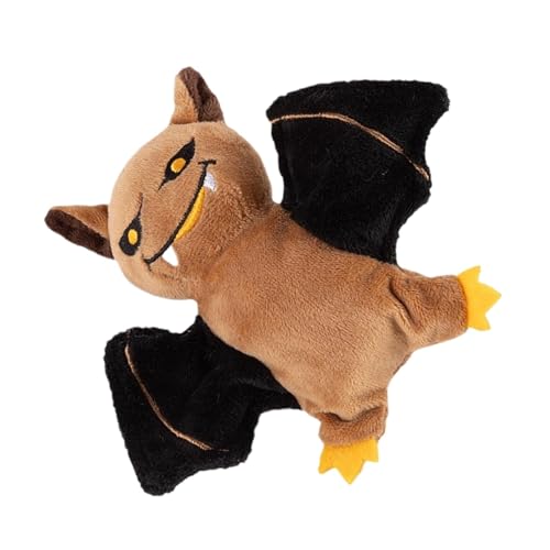 Plush Cat Toys, Interactive Squeaky Kitten Plush Toy, Electric Flapping Cat Toys, Funny Bat Shaped Sound Making Plush Toy, Interactive Bat Cat Toys, Easy to Use, Portable for Holiday von Hjatirace