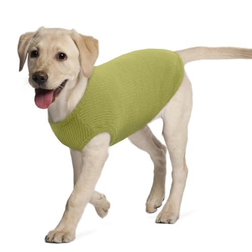 Hjumarayan Hundepullover - Waschbar Hundepullover Grosse Hunde Elastisch Dünn Hunde Pullover Gestreifte Hunde Shirt Elastisch Hundepulli für Mittelgroße Grosse Hunde (Chartreste XXL) von Hjumarayan