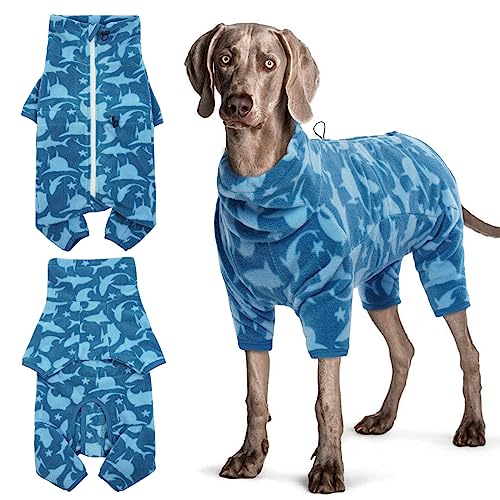 Hjyokuso Hundemantel Winter, Hundejacke, Weicher Fleece Hundepullover FüR Kleine MittelgroßE Grosse Hunde, Winddichte Haustierkleidung Outfit Mit ReißVerschluss, Chihuahua Kleidung (XXS-3Xl) von Hjyokuso