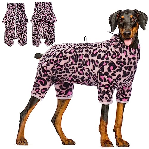 Hjyokuso Hundemantel Winter, Hundejacke, Weicher Fleece Hundepullover FüR Kleine MittelgroßE Grosse Hunde, Winddichte Haustierkleidung Outfit Mit ReißVerschluss, Chihuahua Kleidung (XXS-3Xl) von Hjyokuso