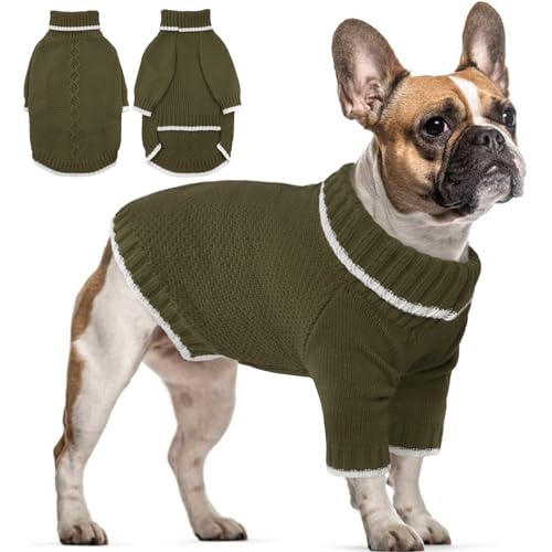 Hjyokuso Hundepullover, Hundepulli Für Kleine Mittelgroße Grosse Hunde, Pullover Hund Mit Beinen, Katzenpullover, Warme Hundekleidung Für Den Winter, Hunde Mantel, Hunde Weihnachtskostüm - XS-2XL von Hjyokuso