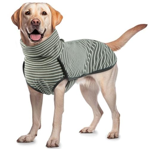 Hjyokuso hundepullover, hundemantel Fleece, Pullover Hund, Hunde Pullover für kleine mittelgroße große Hund, Warmer und Leichter hundepulli, wintermantel Hund, Outdoor hundemantel,hundejacke von Hjyokuso