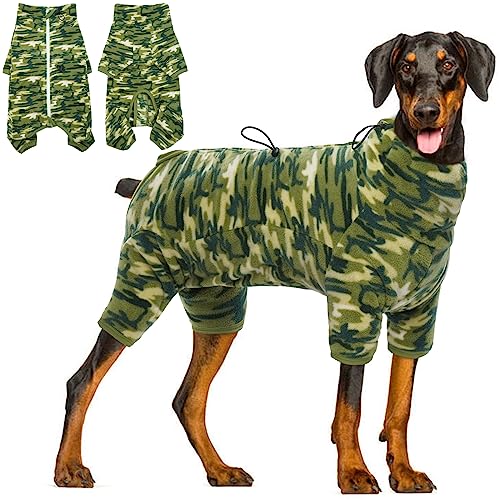 Hjyokuso Hundemantel Winter, Hundejacke, Weicher Fleece Hundepullover FüR Kleine MittelgroßE Grosse Hunde, Winddichte Haustierkleidung Outfit Mit ReißVerschluss, Chihuahua Kleidung (XXS-3Xl) von Hjyokuso