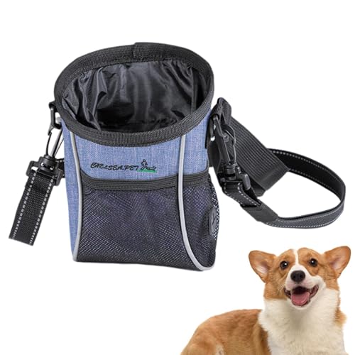 Hlagmix Hüfttasche Hundetraining, Hüfttasche für Hundetraining | Hundetraining Oxford-Tasche Gürteltasche Outdoor - Tragbare Hundeauslauftasche mit verstellbarem Gürtel für Tierfutter, Tierspielzeug, von Hlagmix