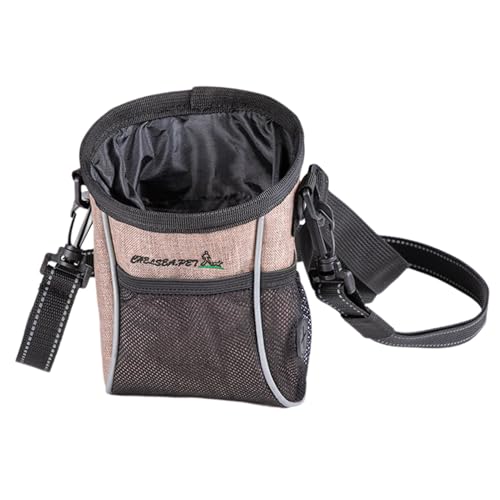 Hlagmix Hundetrainingstasche,Hundetrainings-Hüfttasche | Taillen-Gürteltasche Oxford-Tasche für Hundetraining,Tragbare Hundeauslauftasche mit verstellbarem Gürtel für Tierfutter, Tierspielzeug, von Hlagmix